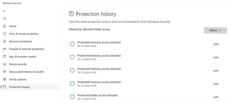 Comment utiliser l'accès contrôlé aux dossiers pour protéger les données Windows