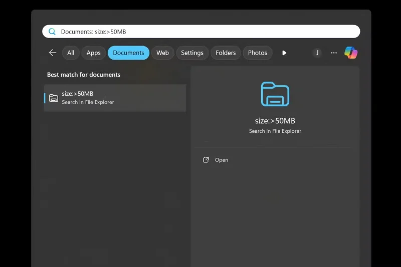 How to find files faster using Windows search filters