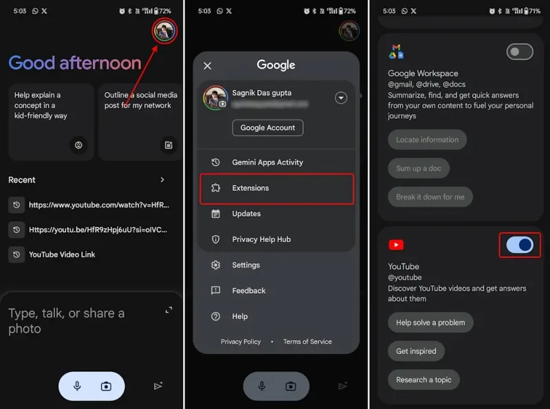Bagaimana untuk meringkaskan video YouTube menggunakan Gemini