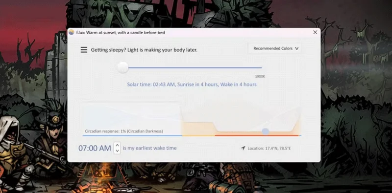 Why use f.lux instead of Night Light on Windows 11?