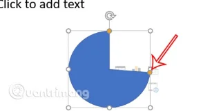 Instruções para desenhar um semicírculo no PowerPoint
