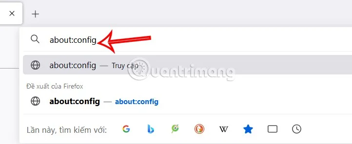 ChatGPT instellen als standaardzoekmachine in Firefox ChatGPT instellen als standaardzoekmachine in Firefox
