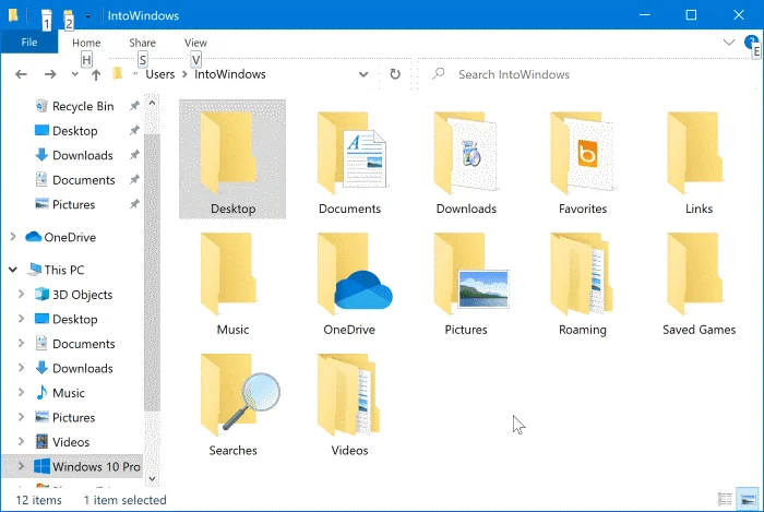 Move Desktop, Downloads and Documents to another drive on Windows 10