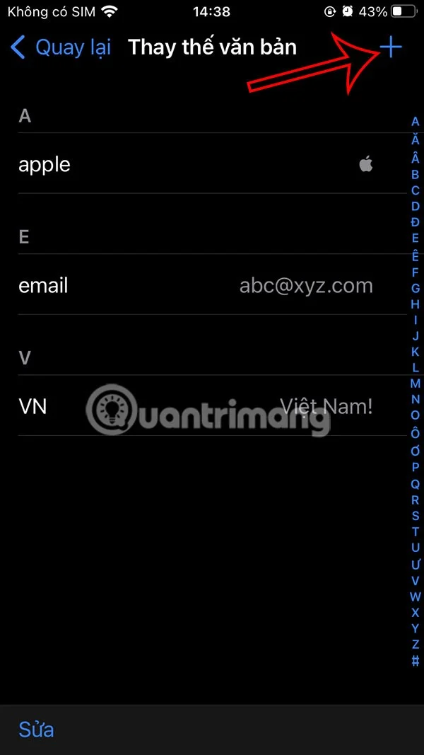 Como remover palavras do texto preditivo no iPhone