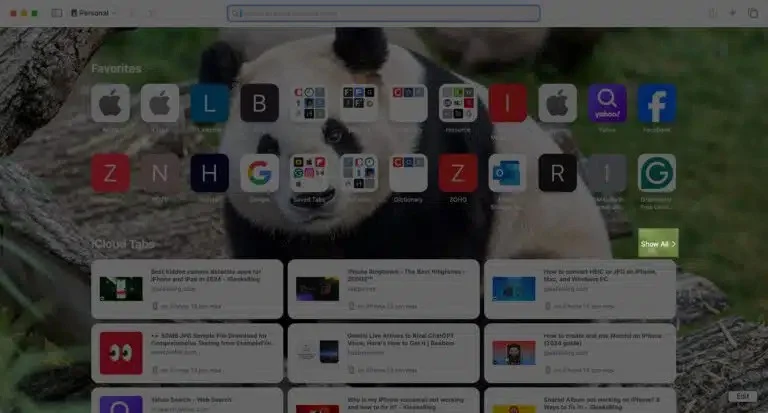 Como usar o Safari no iCloud no iPhone