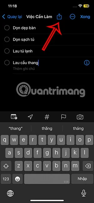 iPhone'da paylaşılan bir hatırlatıcı listesi nasıl oluşturulur