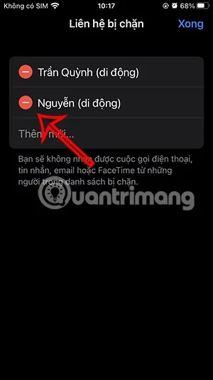 Instructies om telefoonnummers op de iPhone te blokkeren