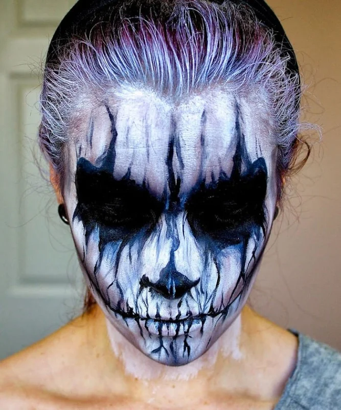 11 griezelige Halloween-make-upideeën