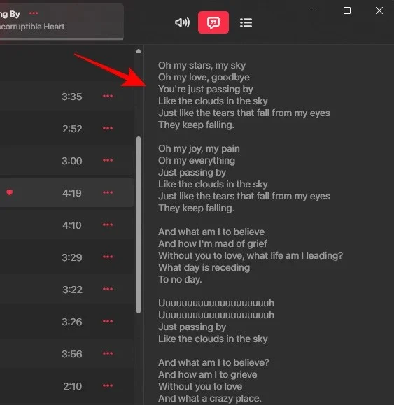 How to Add Lyrics to Apple Music Windows