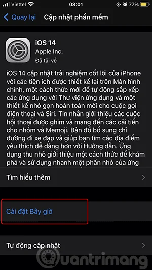 iPhone'u en son iOS sürümüne nasıl güncellerim?