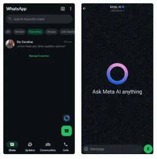 5 razones por las que los usuarios no usan el botón Meta AI de WhatsApp, a pesar de su utilidad