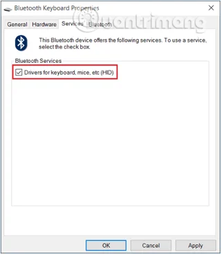Fix keyboard not working on Windows 10