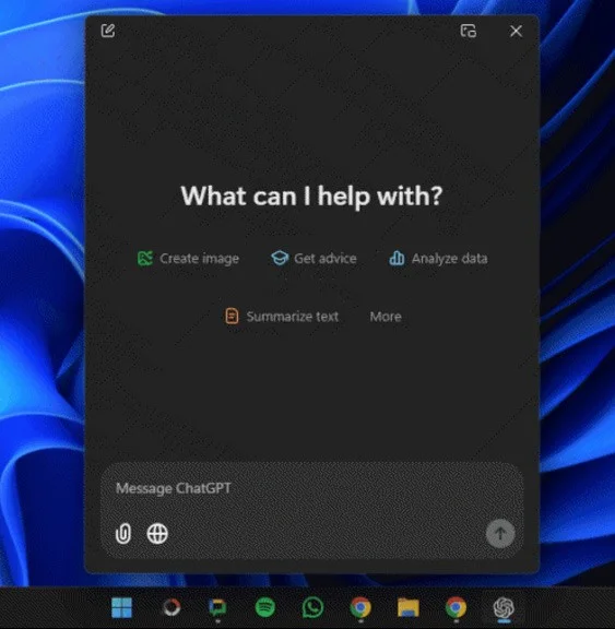 How to change ChatGPT shortcut key on Windows