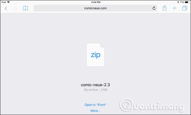 Instructies voor het installeren van lettertypen op iPhone en iPad