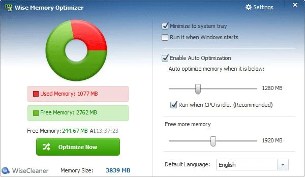 Top 5 RAM-optimalisatiesoftware, verhoog de computerprestaties Top 5 RAM-optimalisatiesoftware, verhoog de computerprestaties