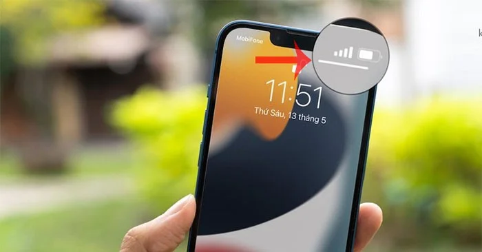 iPhone의 배터리 아이콘에서 밑줄 친 부분은 무엇을 의미하나요? 왜 위험한가요?