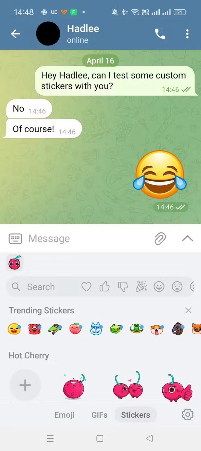 Hoe je aangepaste stickers op Telegram maakt