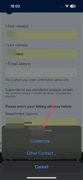 Cómo usar Autocompletar en iPhone