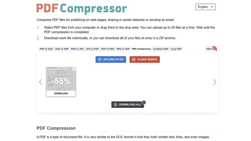 Comprime archivos PDF y reduce su tamaño de forma extremadamente rápida