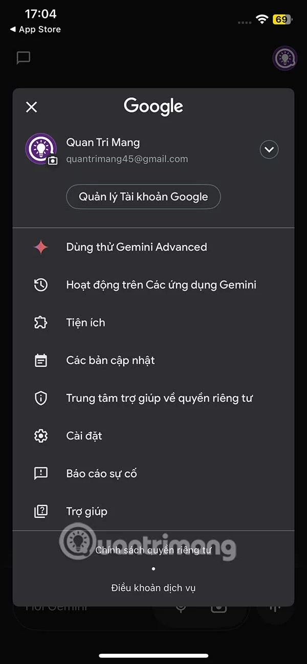 Cum să utilizați Gemini pe iPhone