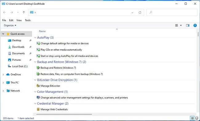 Cómo habilitar el Modo Dios en Windows 11