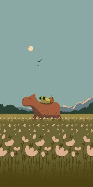 Capybara-achtergrond, nieuwste Capybara-achtergrond