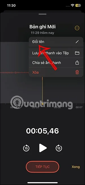 iPhone notlarına ses dosyaları ekleme talimatları