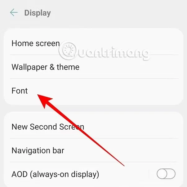 Cómo cambiar la fuente en un teléfono Android