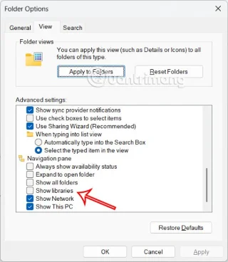Windows 11에서 기본 폴더 고정 해제 방법