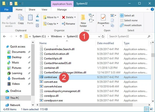 วิธีเปิดแผงควบคุมบน Windows 10, 8.1, 7