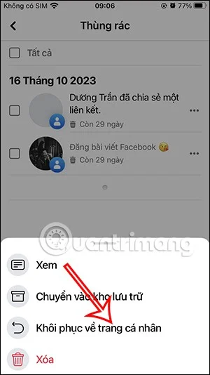 Hoe verwijderde berichten op Facebook te herstellen