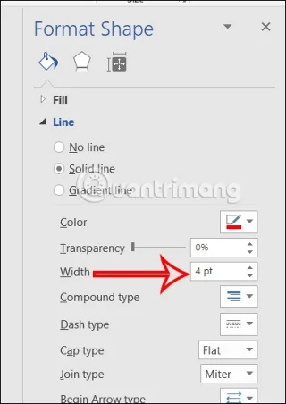 Hoe u pijlsymbolen (↑↓←↕↔→↘↗↙↖) in Word invoegt en schrijft