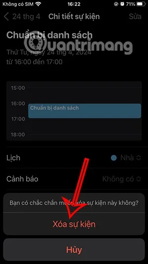 iPhone 캘린더에서 이벤트를 삭제하는 방법