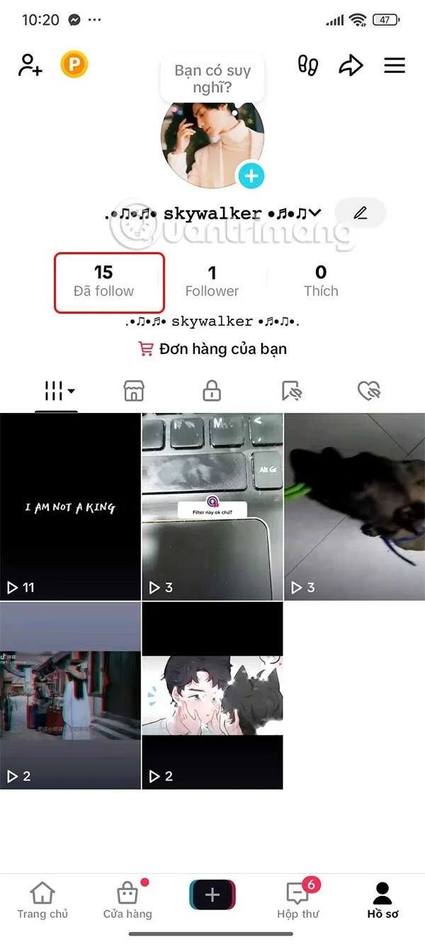 TikTok'ta arkadaşlarınızın hesaplarına takma adlar ayarlama talimatları