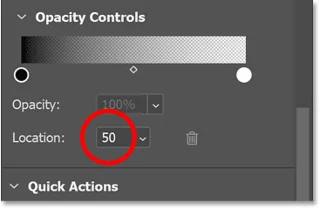 Hoe je snel een afbeelding in Photoshop kunt vervagen naar een achtergrondkleur met Live Gradients