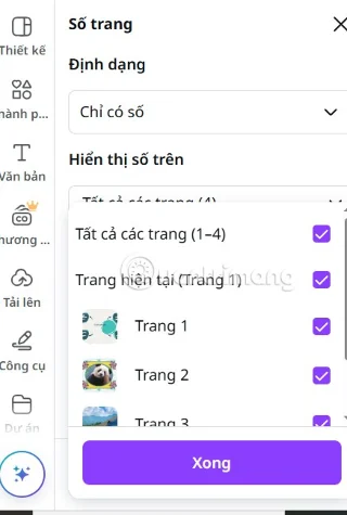 Canva'da Sayfalar Nasıl Numaralandırılır