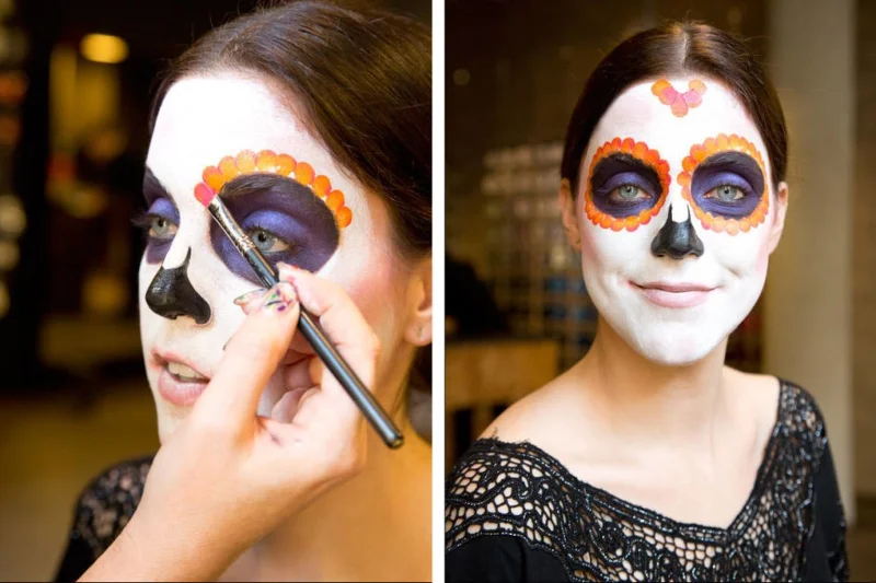 11 griezelige Halloween-make-upideeën