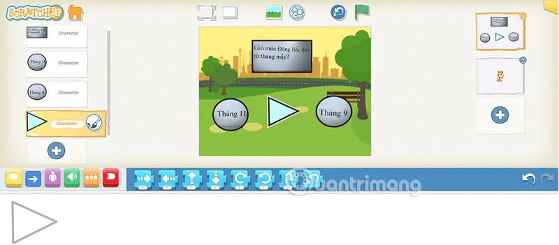 Hoe je een begin- en eindscherm voor een ScratchJR-quiz toevoegt (deel 3)