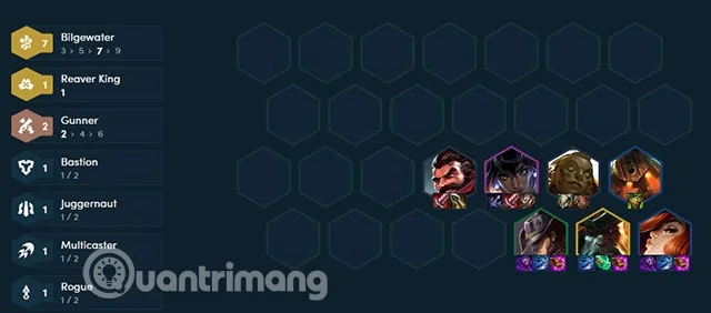 Bilgewater DTCL: Skład zespołu, budowa