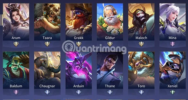 Ringkasan 1001+ istilah dalam Lien Quan Mobile