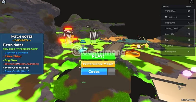 Últimos códigos de Elemental Dungeons y cómo introducirlos