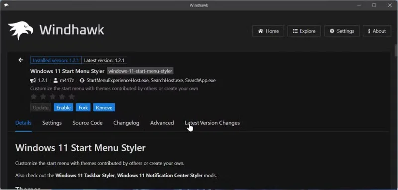 Aprenda sobre Windhawk: una herramienta gratuita de modificación de Windows que desbloquea muchísimas funciones nuevas.