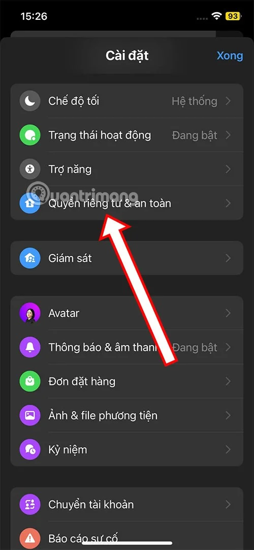 Hoe je geen berichten van vreemden ontvangt op Messenger