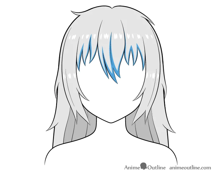 Hoe je warrig haar tekent voor anime/manga-personages