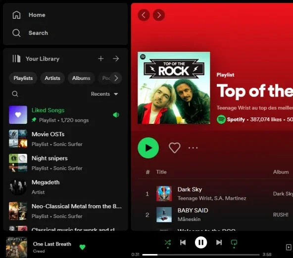Hoe je Spotify-afspeellijsten op Copilot kunt zoeken