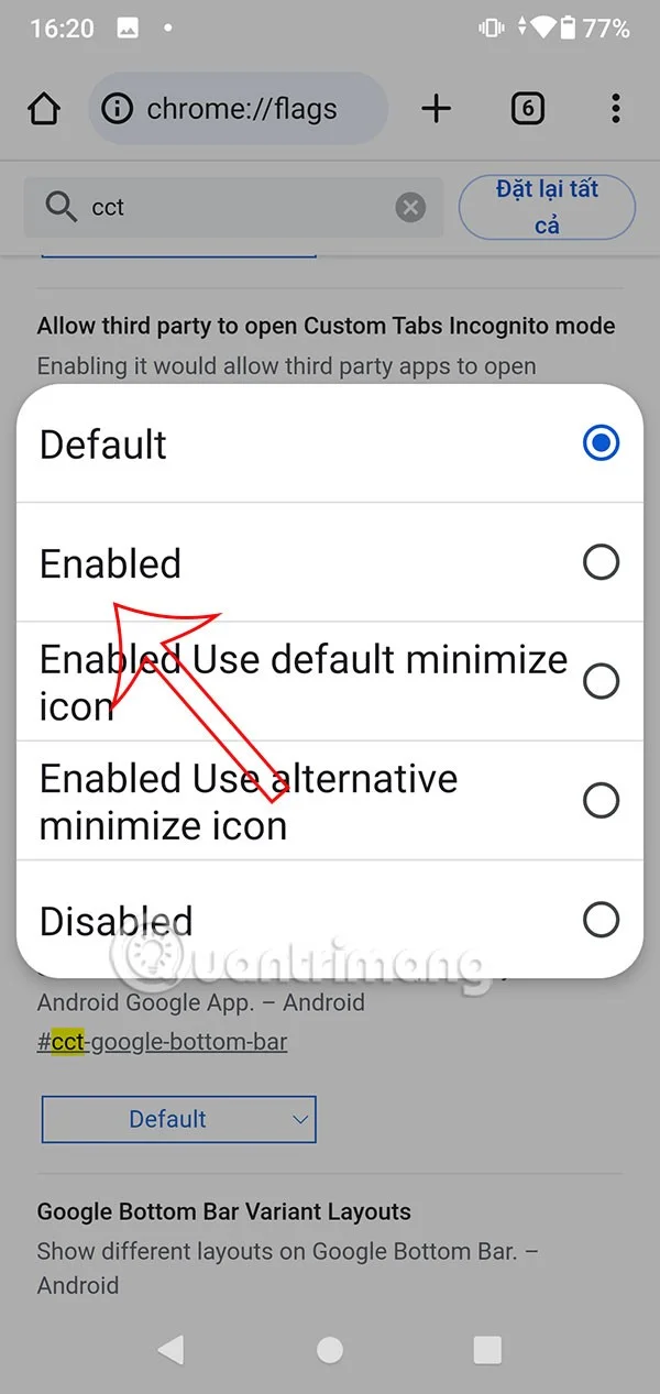 Cum să minimizezi linkurile Chrome deschise din aplicațiile Android