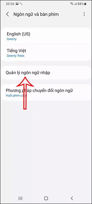 Hoe de taalwisselknop op een Samsung-telefoon in te schakelen Hoe de taalwisselknop op een Samsung-telefoon in te schakelen