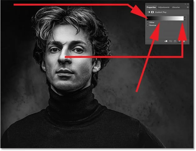 Cómo convertir fotos en blanco y negro de alto contraste al instante en Photoshop