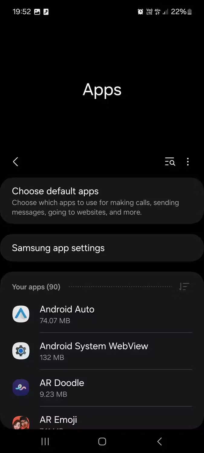 Bagaimana untuk menukar penyemak imbas lalai pada Android