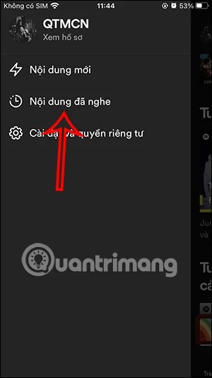 Cómo ver el historial de escucha de música en Spotify